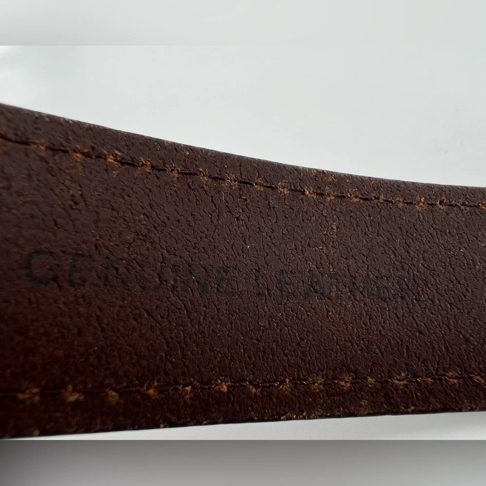 Vintage‎ Brown Leather Belt 38/40
